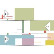 Vector web element for your design N136