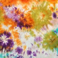 abstract pattern on handmade silk batik N20