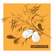 happy easter greeting card N57
