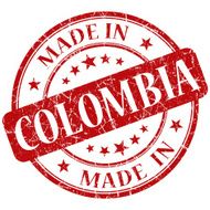 made in Colombia stamp N2