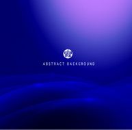 Abstract blue smooth flow background for modern design vector illustration