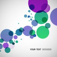 Colored balls of different sizes