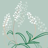 Floral background N1603