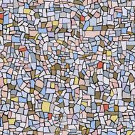 Seamless pattern of marble mosaic