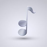 Vector full metal icon on blue background Eps10 N41