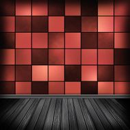 Empty room interior with wallpaper High resolution texture bac N6