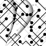 Circuit board illustration N87