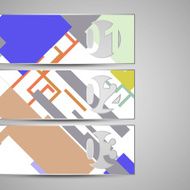 Vector web element for your design N141