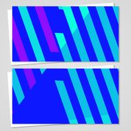 Vector business-card set for your design N450