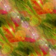 sun glare background green red watercolor art seamless texture