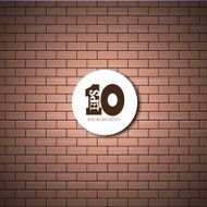vector brick wall background