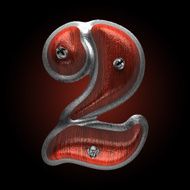vector metal and wood figure 2 N2