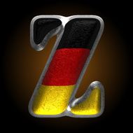 Vector Germany metal figure z N2