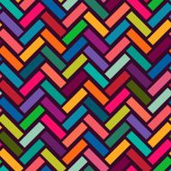 Abstract mosaic background made of colorful arrows N35