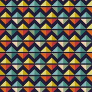 Abstract mosaic background made of colorful arrows N38