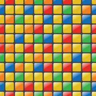 Colorful mosaic seamless vector pattern
