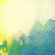 Abstract painted watercolor ink background