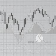Gray finance background