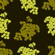 Seamless floral pattern with tansy