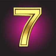 vector golden figure N249