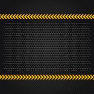 Punched metal surface background