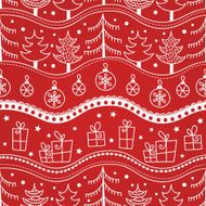 Christmas seamless pattern N209