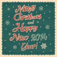 merry christmas and happy new year banner N2
