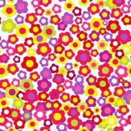 Seamless floral pattern Light background