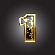 Vector golden figure 1 N3