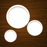 Vector Wooden Background N5