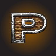 Wood and Metal Figure p