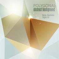 Abstract colorful Polygonal Background Vector illustration N7