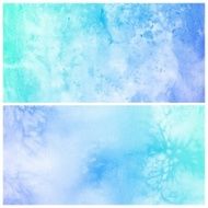 Set of Colorful watercolor painting background N13