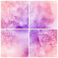 Set of Colorful watercolor painting background N20