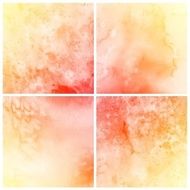 Set of Colorful watercolor painting background N21
