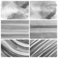 Set of Colorful water color painting background N241