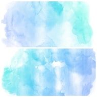 Set of Colorful water color painting background N252