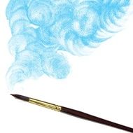 Colorful water color painting background N217