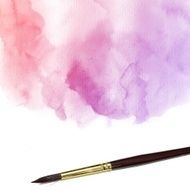 Colorful water color painting background N229