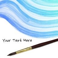 Colorful water color painting background N241