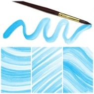 Set of Colorful water color painting background N296