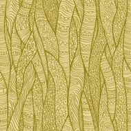 Ornamental seamless beige pattern