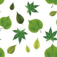 Seamless leaves background N7
