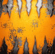 Old metal background N1352