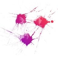 Colorful water color painting background N244