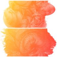 Set of Colorful water color painting background N334