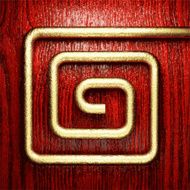golden and wood background N139
