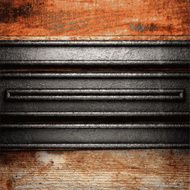 metal and wood background N412