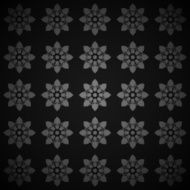 Texture with Floral Ornaments