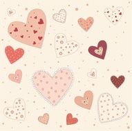 Abstract love background N7